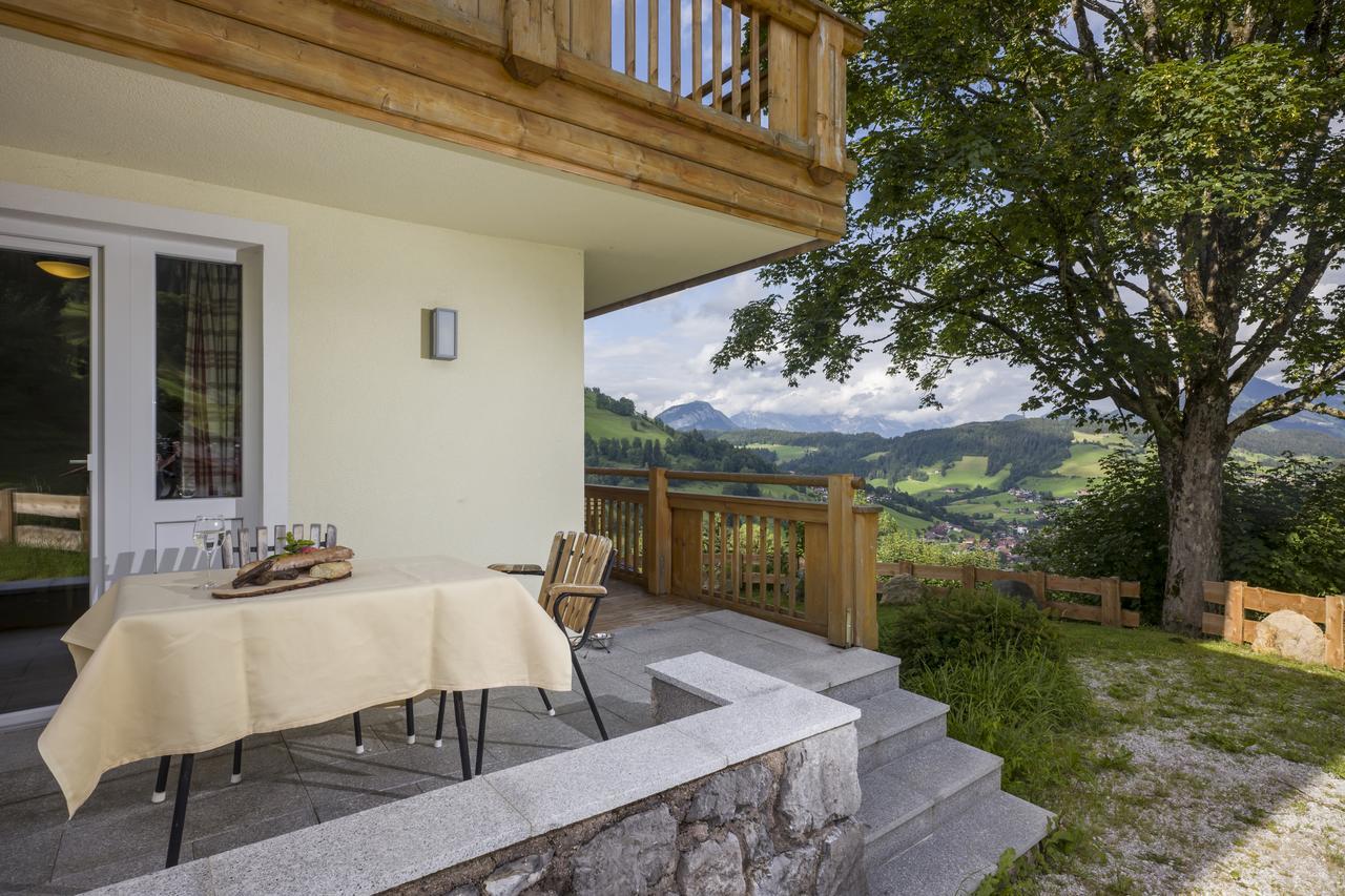 Z'Aglers Ferienwohnungen Oberau Exterior foto